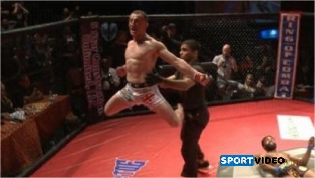 მფრინავი ქართველი - მერაბ დვალიშვილმა დაუმარცხებელი მეტოქე 10 წამში დაამარცხა [ვიდეო]