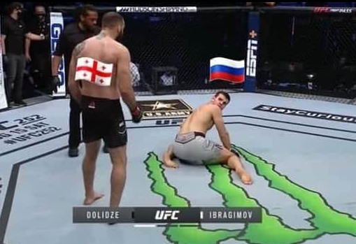 რომან დოლიძეს სადებიუტო შეხვედრა UFC-ში და ნოკაუტში გაშვებული რუსი მეტოქე! (ვიდეო)