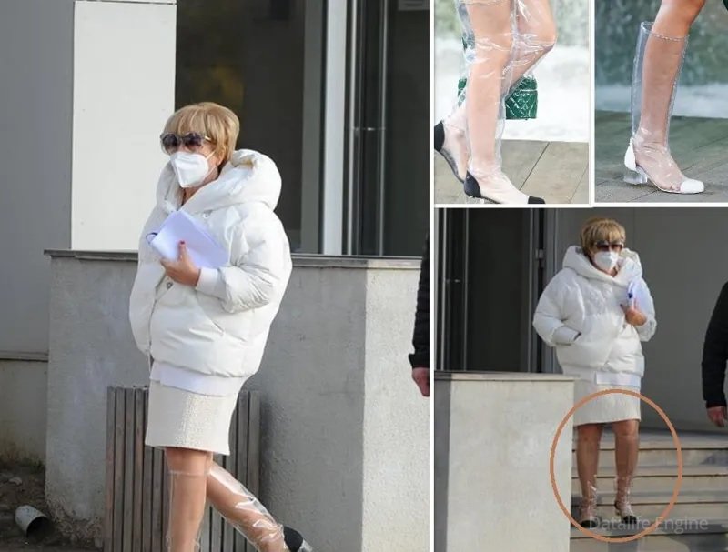 რა ღირს Chanel-ის გამჭვირვალე ჩექმა, რომელიც გიული ალასანიას მიხეილ სააკაშვილთან ციხეში ვიზიტისას ეცვა?