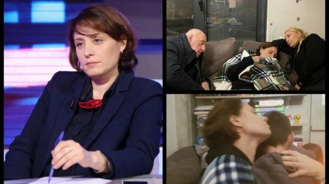 ელენე ხოშტარიას შეხვედრა შვილებთან და მშობლებთან - პოლიტიკოსის სახლში დაბრუნების შემდეგ გადაღებული ფოტოები