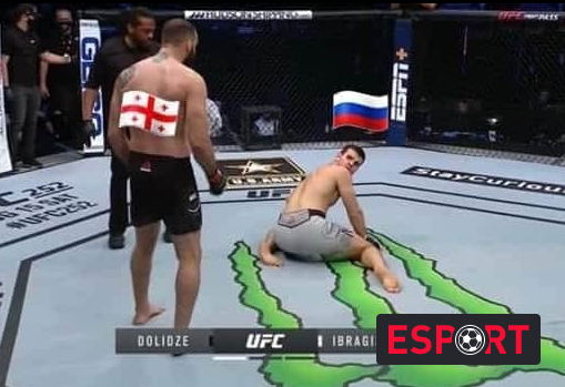 რომან დოლიძეს სადებიუტო შეხვედრა UFC-ში და ნოკაუტში გაშვებული რუსი მეტოქე! (ვიდეო)