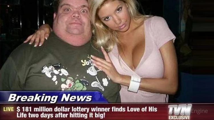 ჯეკპოტის მოგების შემდეგ კაცმა ნამდვილი სიყვარული იპოვა