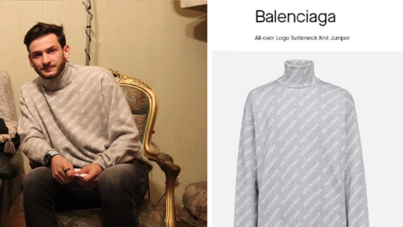 რა ღირს მაისური, რომელიც ხვიჩა კვარაცხელიას პატრიარქთან შეხვედრისას ეცვა