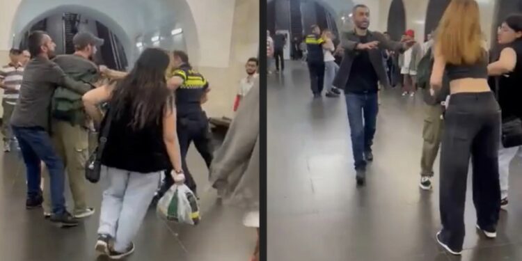 დაკავებულია 3 ქალი, რომლებმაც მეტროში მამაკაცი სცემეს ( + ვიდეო)