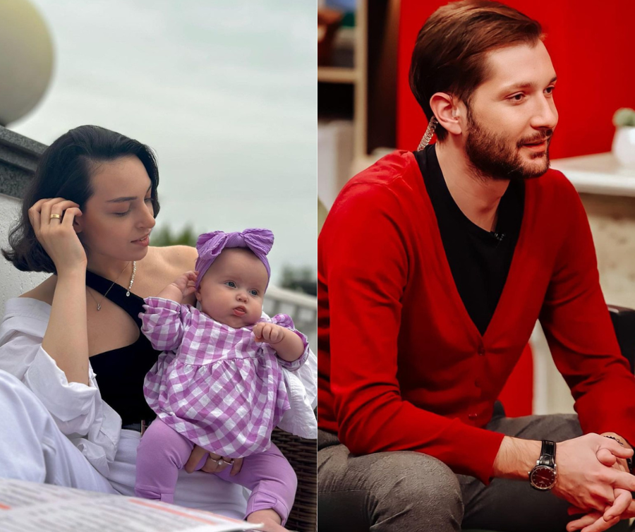 "ჩემი კირა" - გიორგი გაბუნია და ნინი ფუტკარაძე შვილის ფოტოს აქვეყნებენ