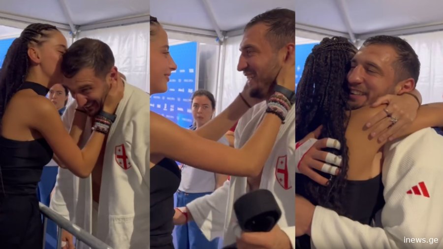 ლაშა ბექაურს შეყვარებულმა გამარჯვება ემოციურად მიულოცა – რა კადრებს გვიზიარებს მარიამ ვეკუა