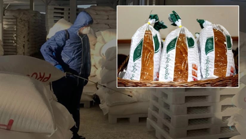 მომხმარებელმა „შპს იფქლის“ პურში უცხო სხეული აღმოაჩინა - საწარმოს წარმოების პროცესი შეუჩერეს