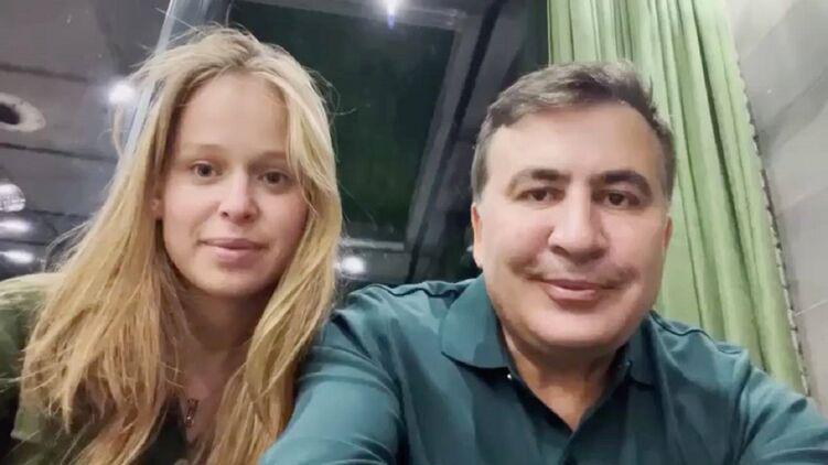 სააკაშვილი უმცროსი ქალიშვილის გამო წუხს, რომელიც კიევში დედასთან იზრდება