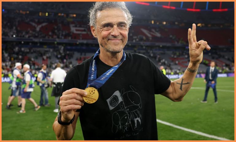 რა ეწერა მაისურზე, რომელიც ლუის ენრიკემ მატჩის ბოლოს გადაიცვა