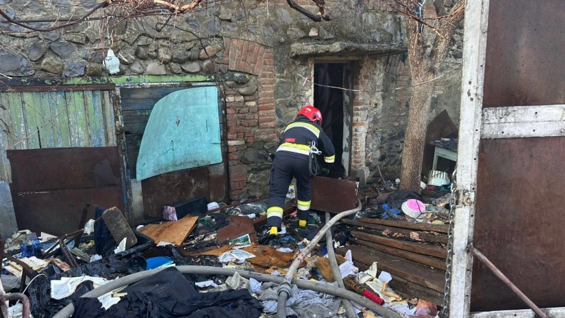 ტრაგედია თელავში - ხანძარს ქალი ემსხვერპლა